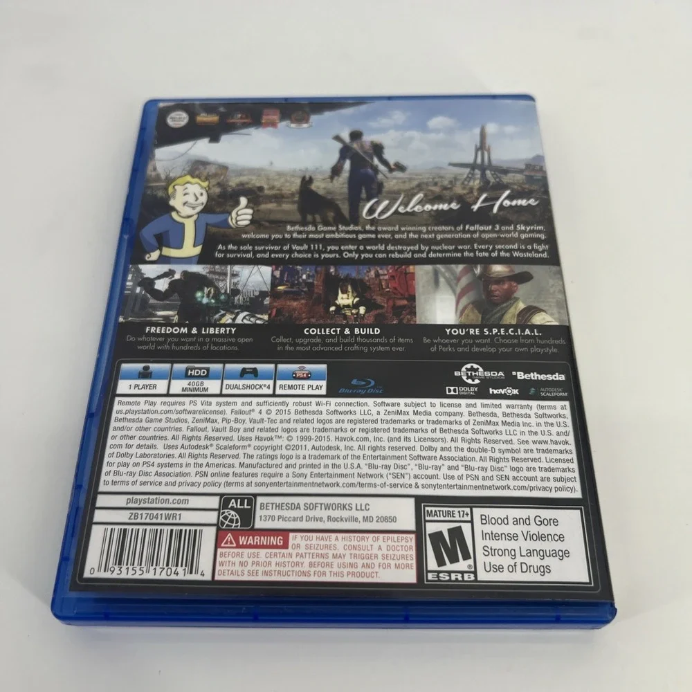 Fallout 4 - Sony Playstation 4 - PS4 - Tested and working